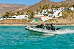 Morro Jable Dive Centre - Fuerteventura. Dive boat.
